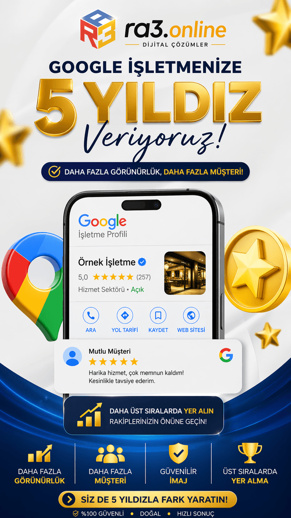 Google 5 Yıldız